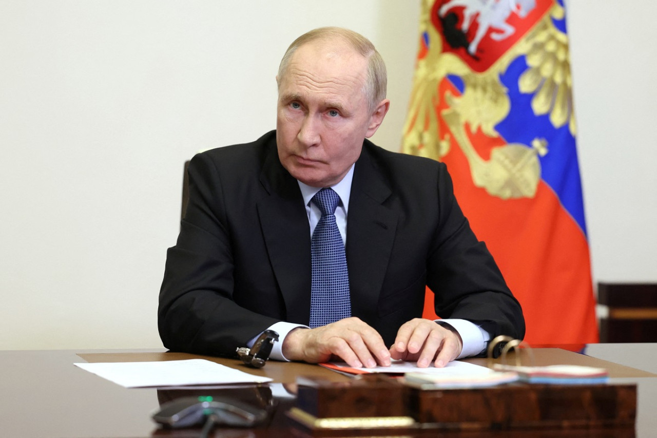 Vladímir Putin, presidente de Rusia. Foto: Reuters.