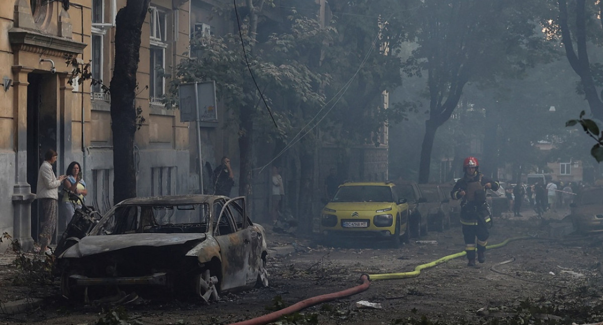 Daños de la guerra entre Rusia y Ucrania. Foto: Reuters.