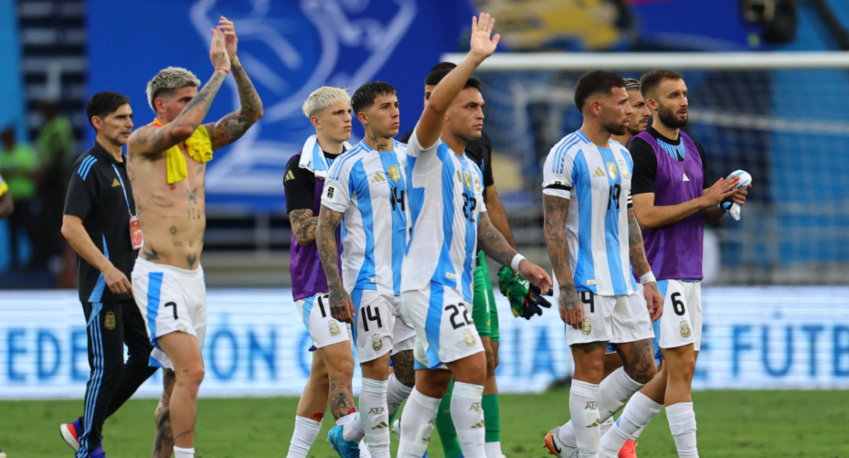 Selección argentina. Foto: Reuters.