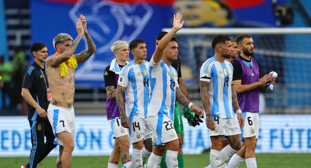 Selección argentina. Foto: Reuters.