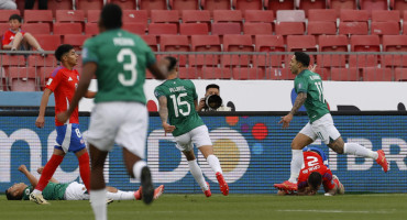 Eliminatorias, Chile vs. Bolivia. Foto: EFE.