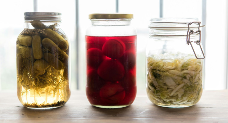 Alimentos fermentados. Foto: Unsplash.