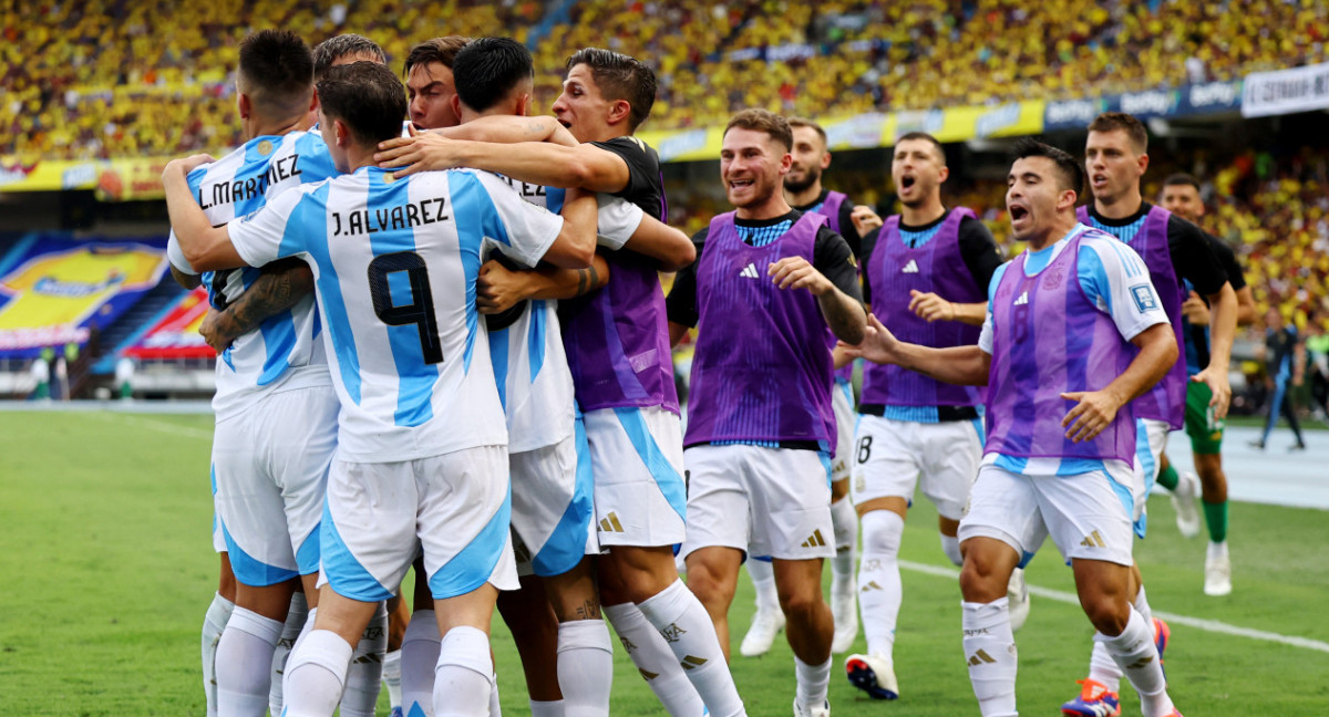 Selección argentina. Foto: Reuters.