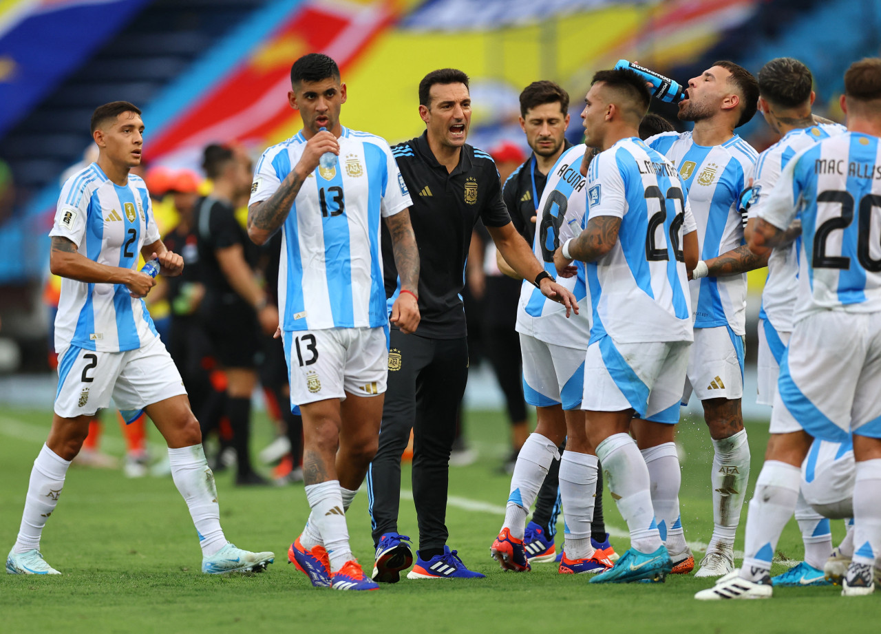 Selección argentina. Foto: Reuters.