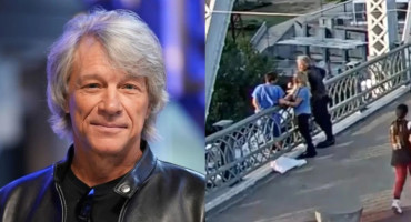 Bon Jovi salvó a una mujer del suicidio. Foto: NA.