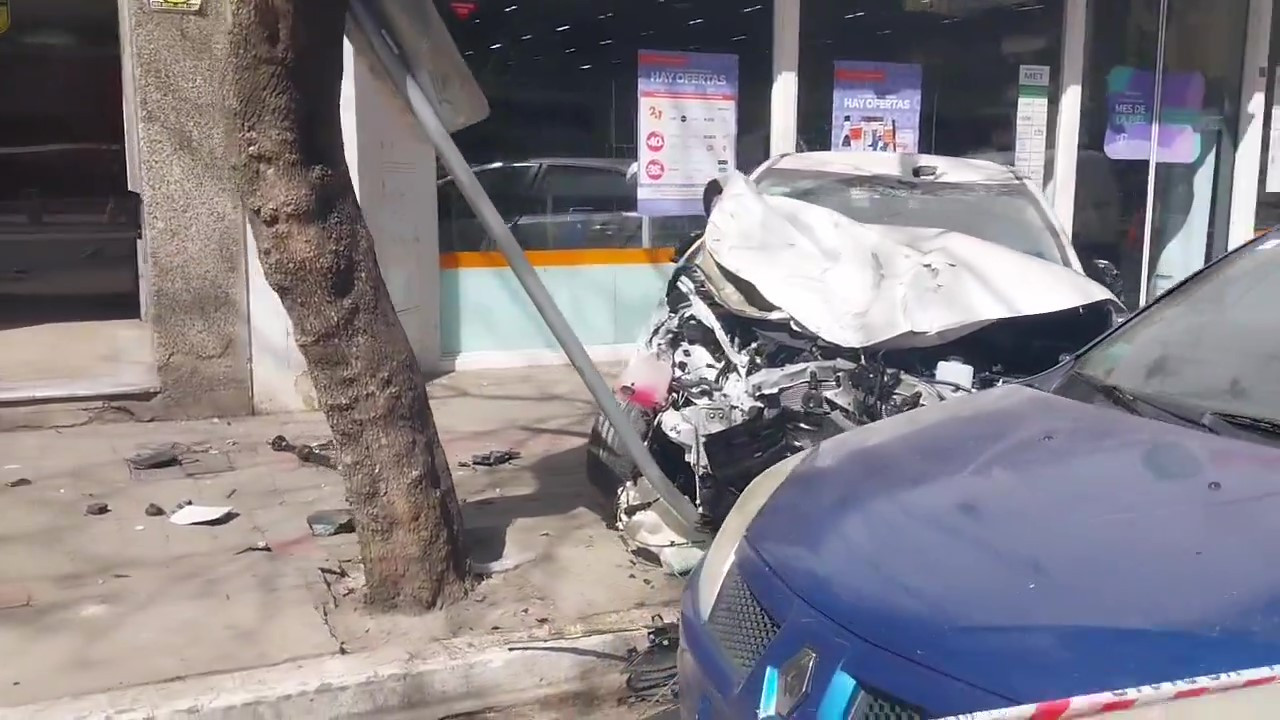 Accidente fatal en Córdoba. Foto: captura de video