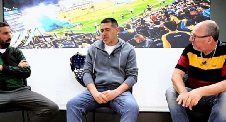 Entrevista a Juan Román Riquelme. Foto: Captura de Video - El Loco y el Cuerdo.