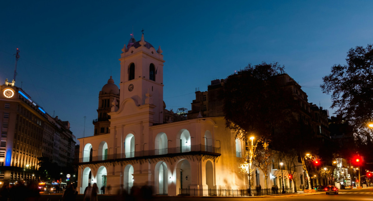 Las paredes del Cabildo, testigos de la Revolución de Mayo. Foto: Unsplash