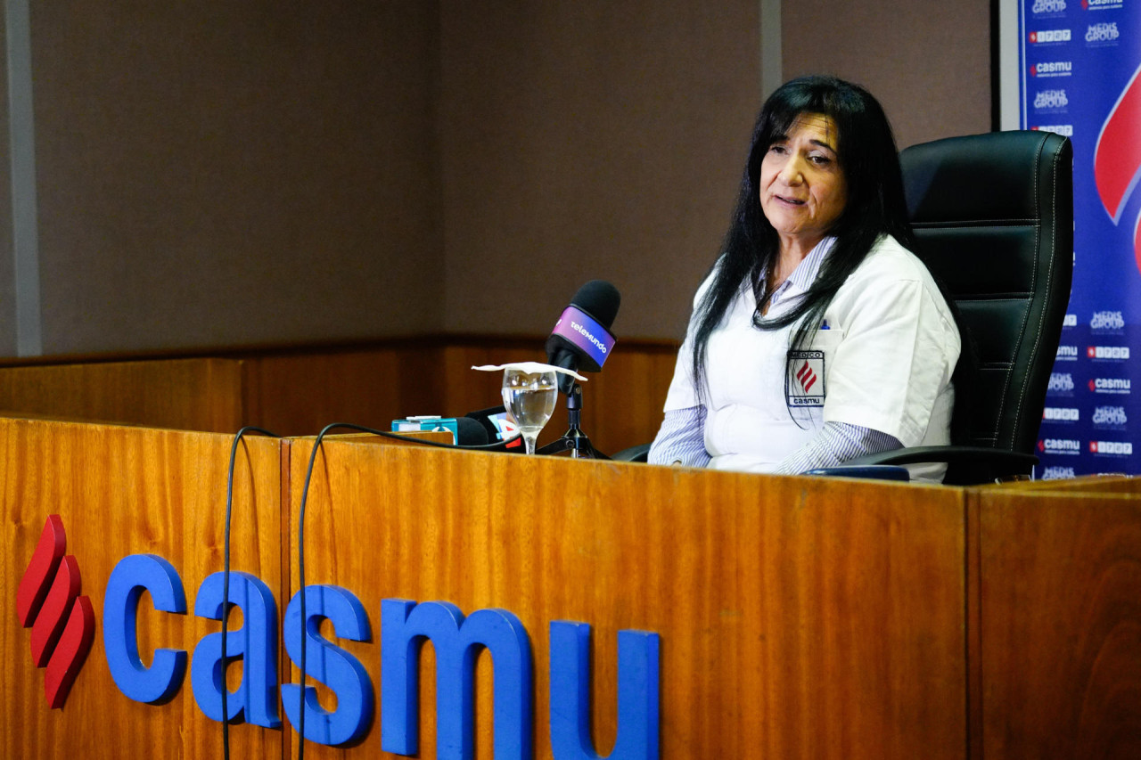 Raquel Pannone, médica personal del expresidente uruguayo José Mujica. Foto: EFE