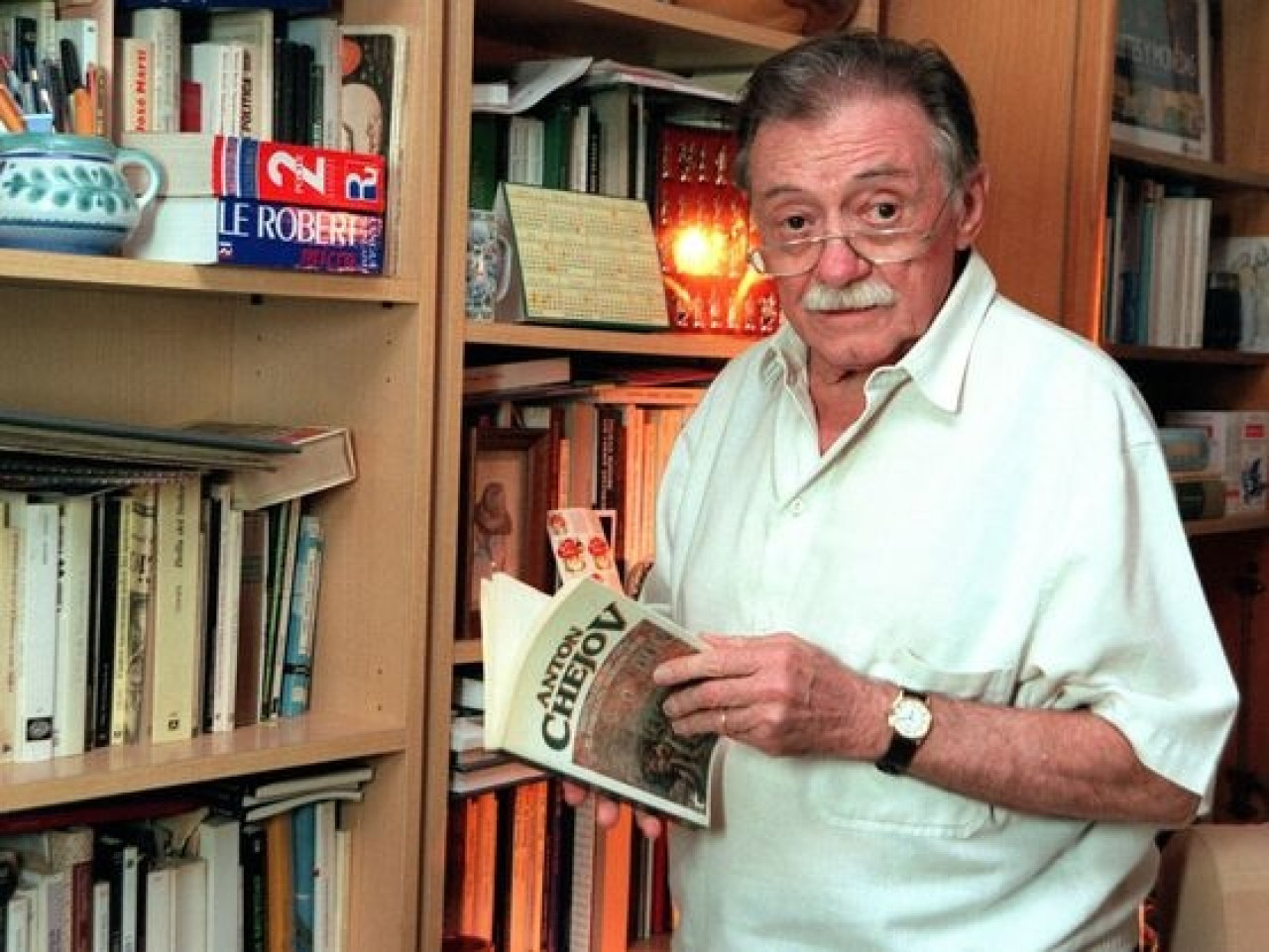 Mario Benedetti. Fuente: Captura.