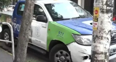 Policía de Lanús. Foto: NA.