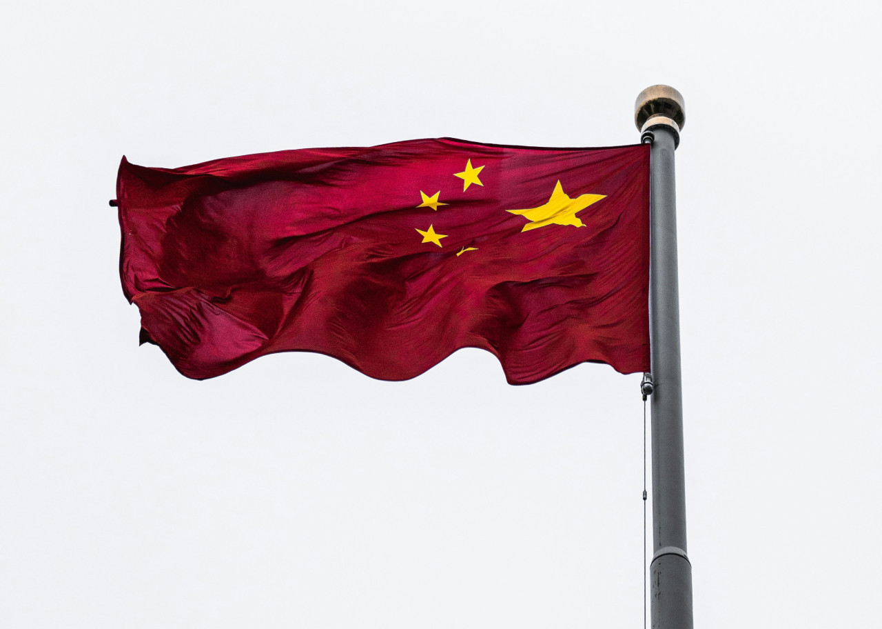 Bandera de China. Foto: Unsplash