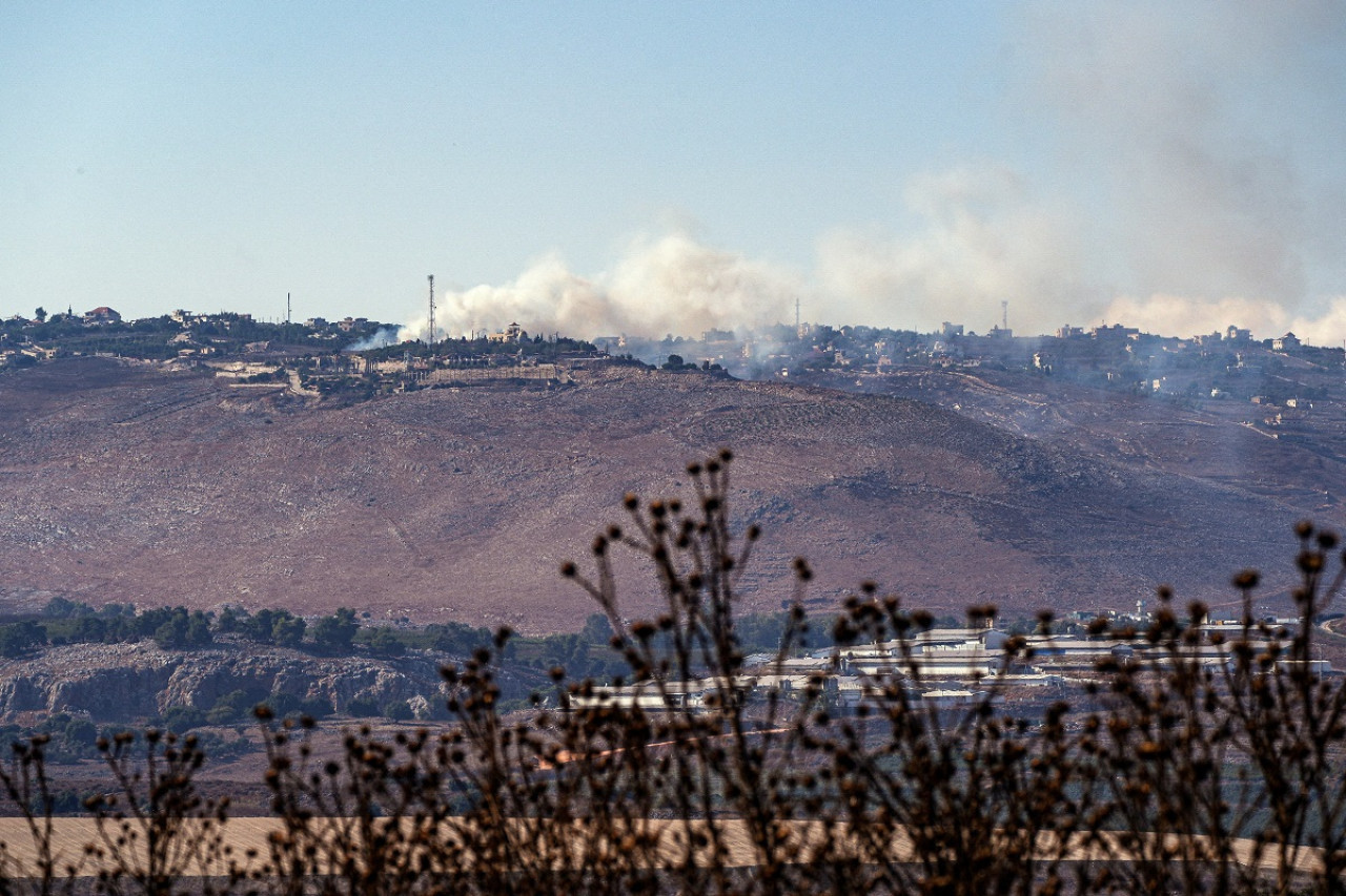 Frontera entre Israel y el Líbano. Foto: Reuters.