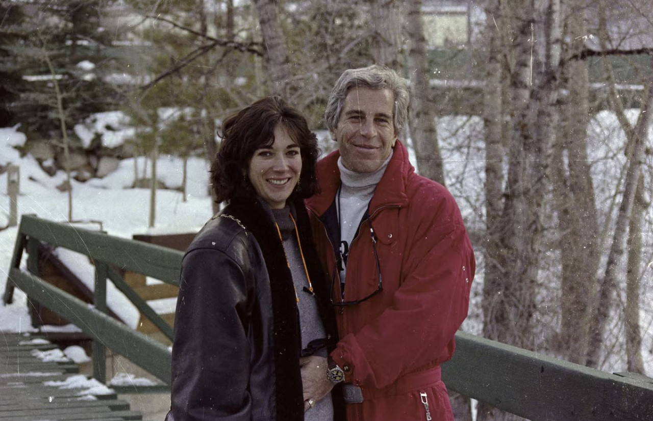 Jeffrey Epstein y Ghislaine Maxwell. Foto: Reuters.