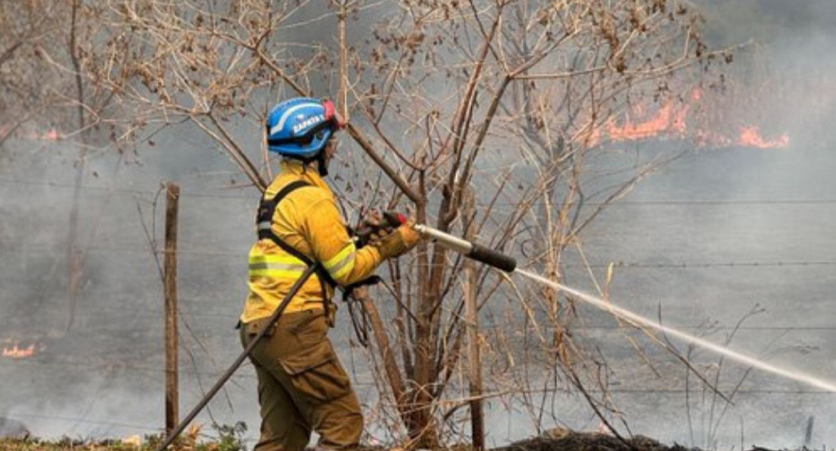 Incendios en Córdoba. Foto/X: @gobdecordoba