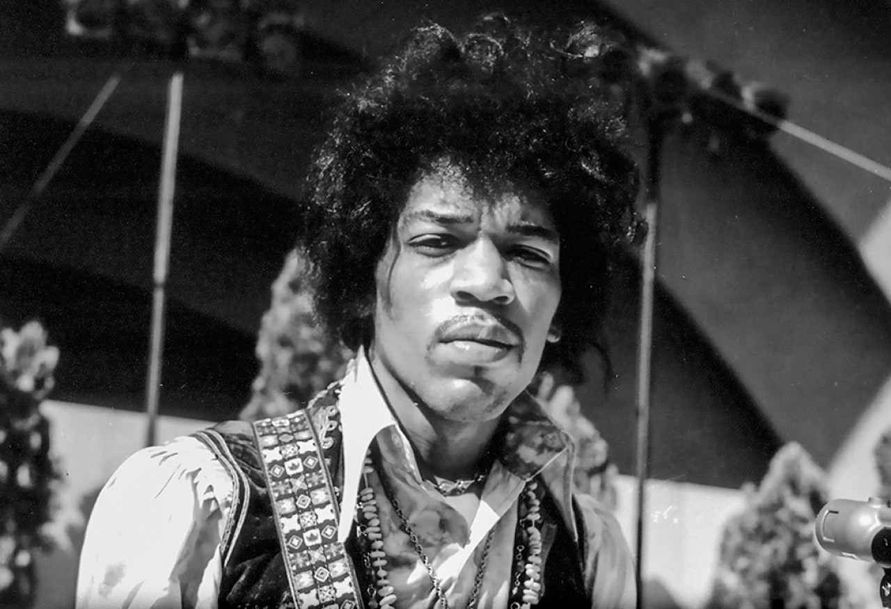 Jimi Hendrix. Foto: Instagram @jimihendrix