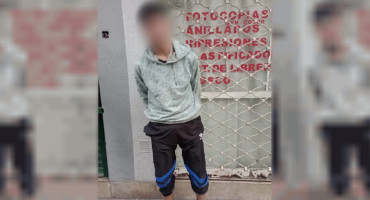 Un menor de edad fue detenido 71 veces en dos años por delitos de robos. Foto: Policía de la Ciudad.