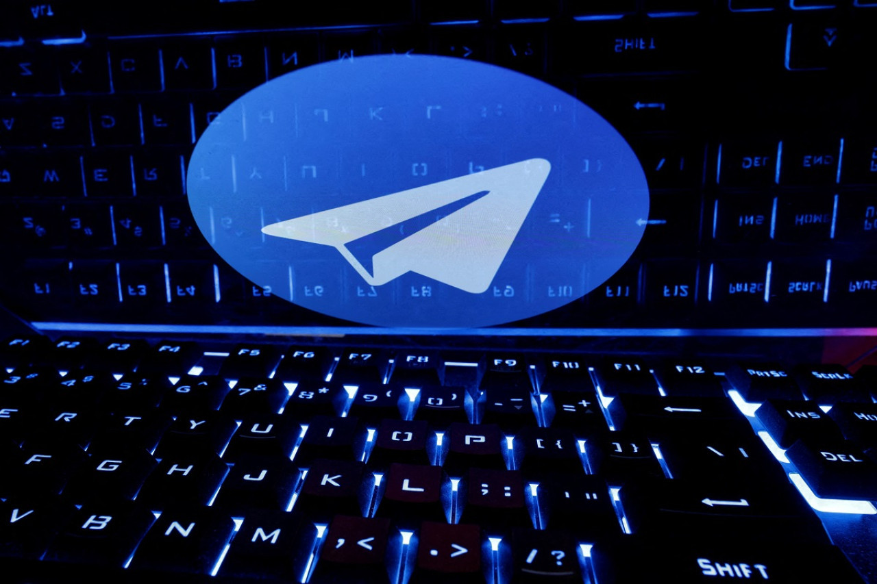 Logo de Telegram. Foto: Reuters.