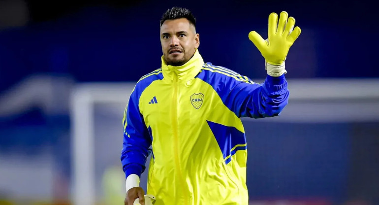 Sergio Romero, el arquero titular de Boca en el Superclásico. Foto: NA