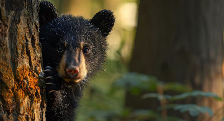 Oso de anteojos. Foto: Freepik