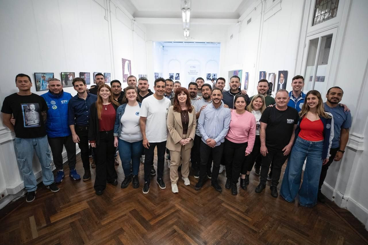 Cristina se reunió con el Secretario de Juventud de la CGT.