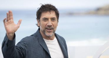 Javier Bardem en San Sebastián. Foto: EFE