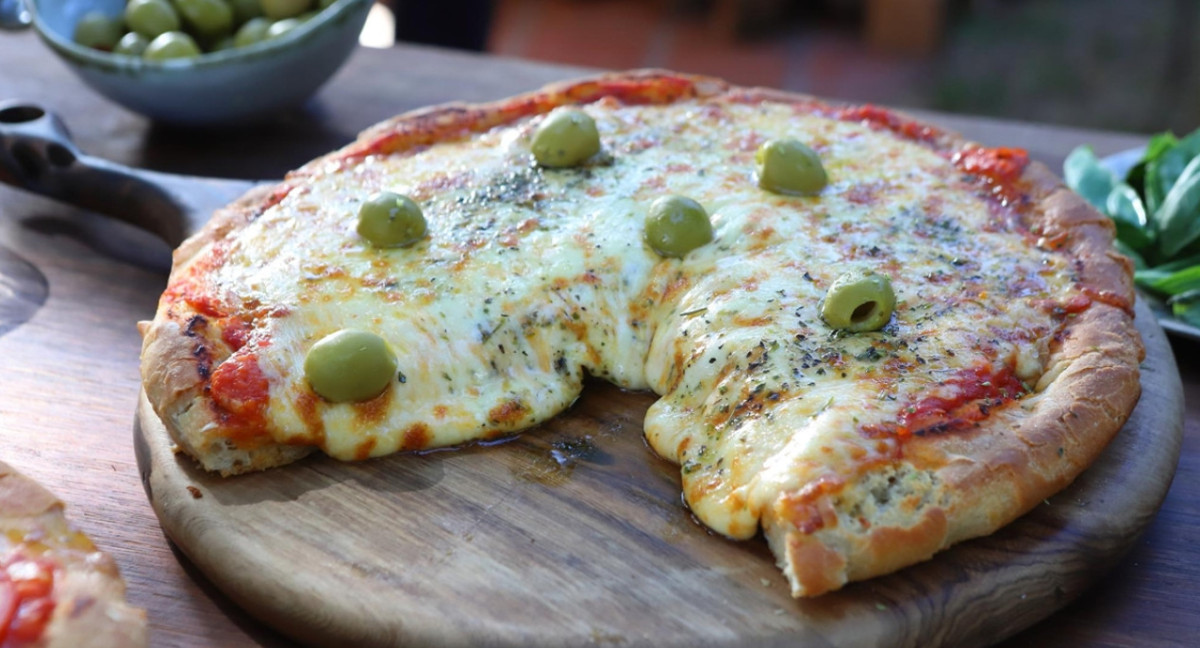 La pizza argentina, un manjar inigualable. Foto: elgourmet