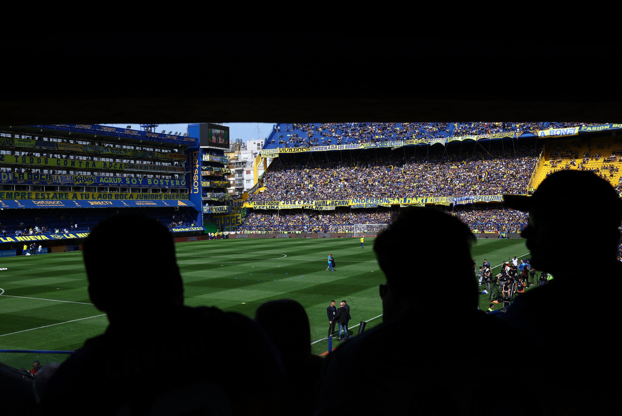 Superclásico en La Bombonera. Foto: Reuters