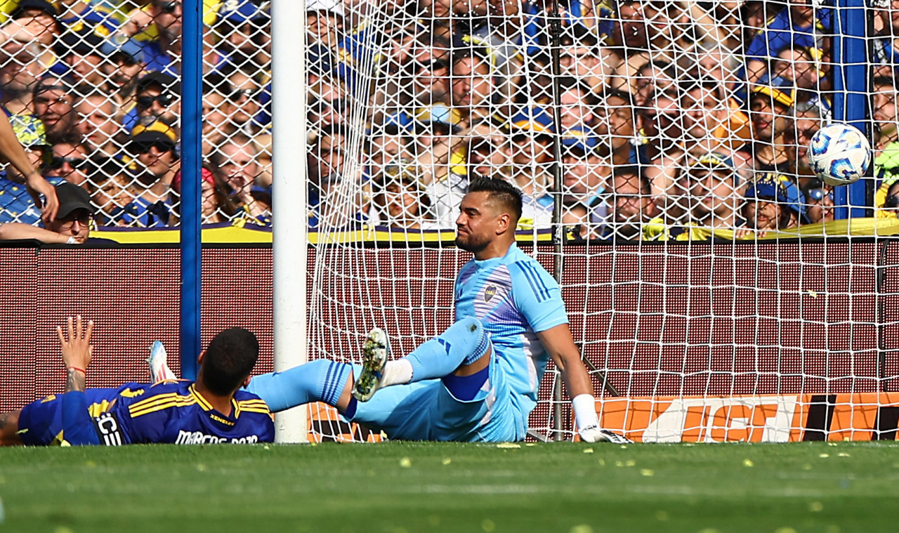 Sergio Romero, Boca vs River. Foto: Reuters