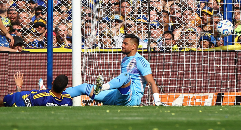 Sergio Romero, Boca vs River. Foto: Reuters