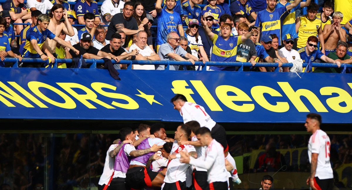 Boca vs River, Superclásico. Foto: Reuters