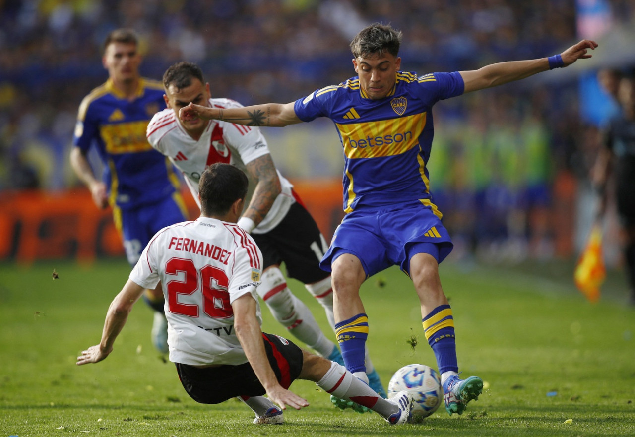 Boca vs River, Superclásico. Foto: Reuters