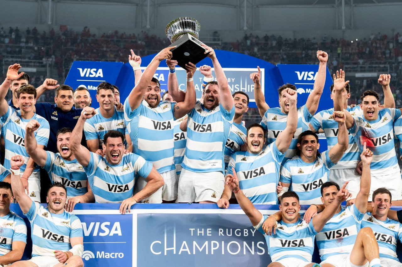 Los Pumas; Rugby Championship. Foto: X @lospumas.