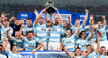 Los Pumas; Rugby Championship. Foto: X @lospumas.