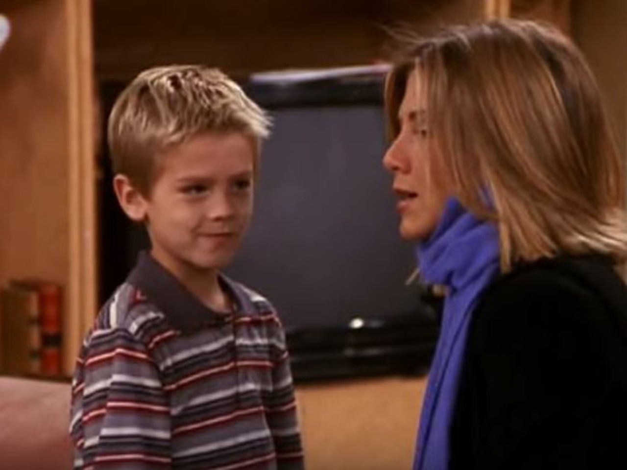 Cole Sprouse interpretando a Ben en Friends. Foto: Friends.