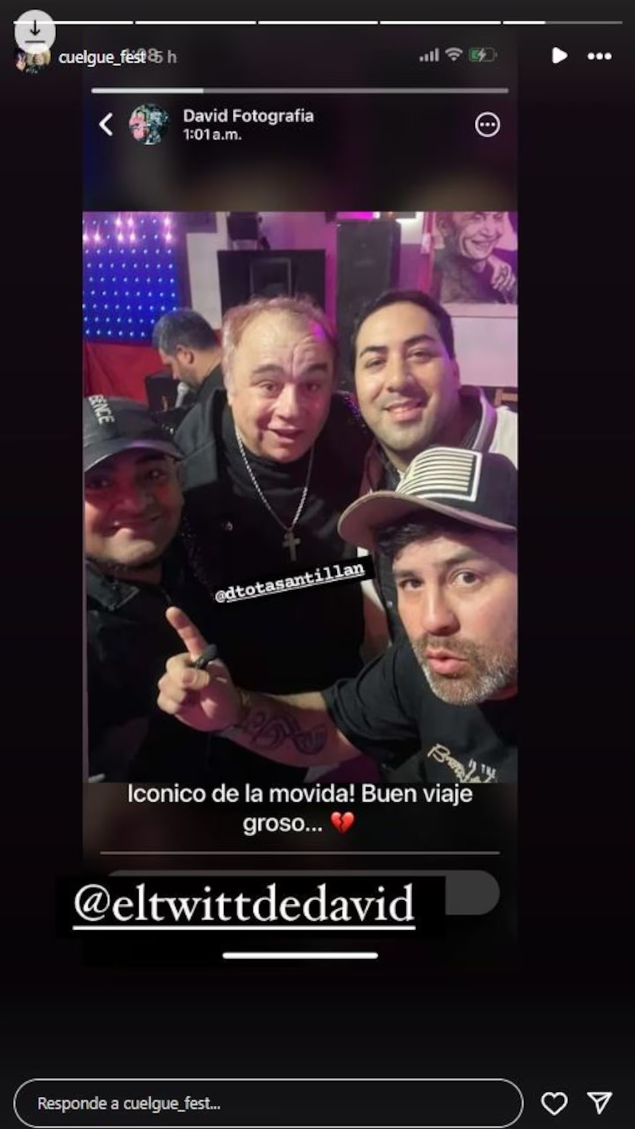 Uno de los fotógrafos que trabajaba con él también lo despidió. Foto: Instagram.