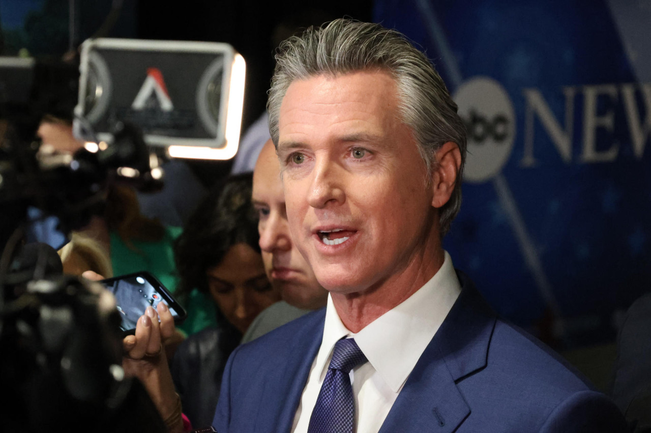 Gavin Newsom, Gobernador de California. Foto: EFE.