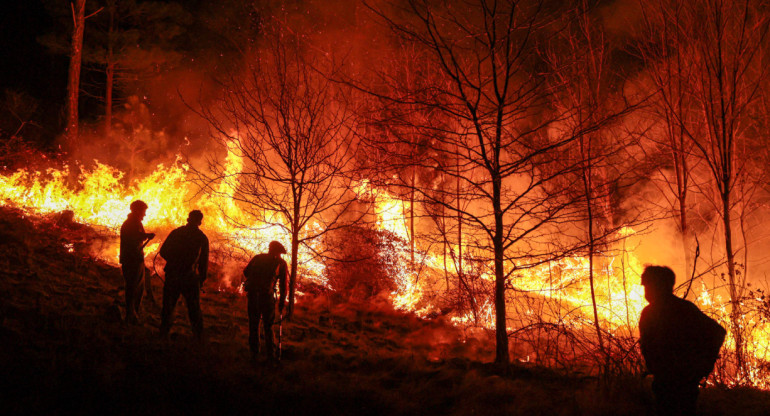 Incendios en Córdoba. Foto: EFE