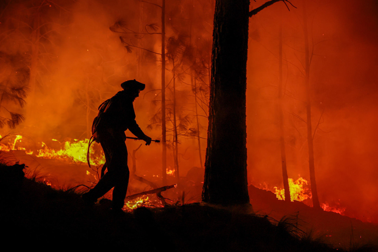 Incendios en Córdoba. Foto: EFE