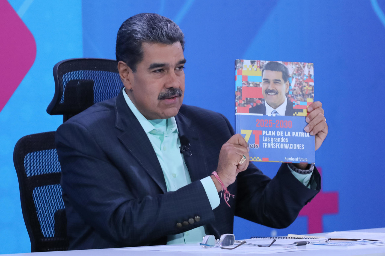 Nicolás Maduro, presidente de Venezuela. Foto: EFE.