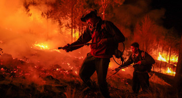 Incendios en Córdoba. Foto: EFE.