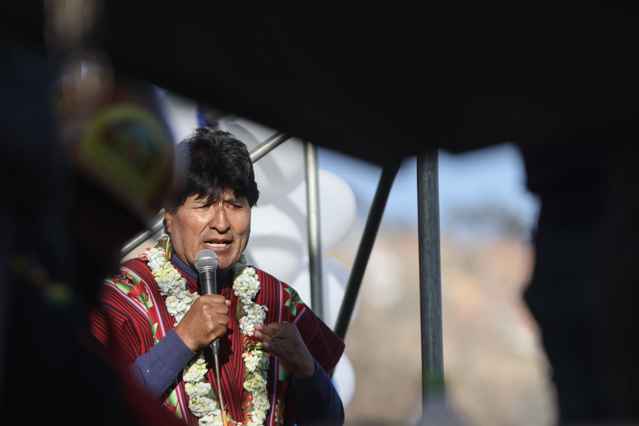 Evo Morales. Foto: EFE.