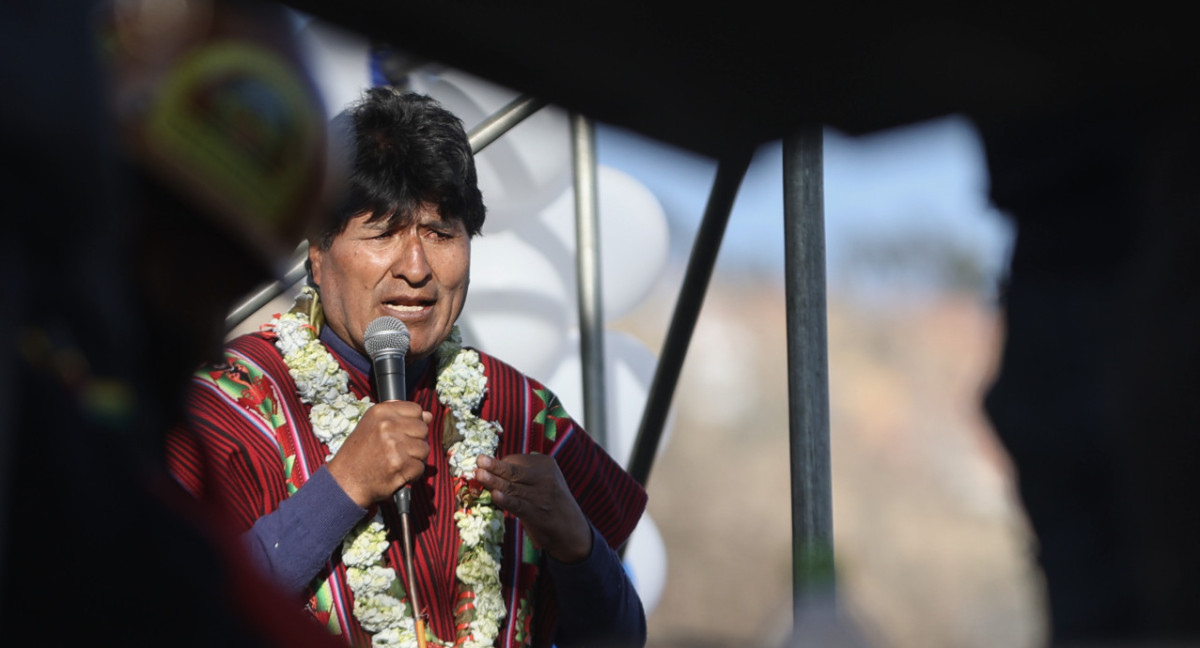 Evo Morales. Foto: EFE.