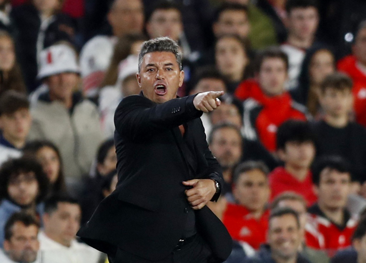 Marcelo Gallardo, River. Foto: Reuters.