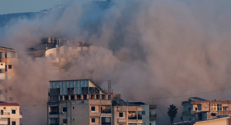 Dolor en el Líbano por los ataques israelíes. Foto: Reuters.