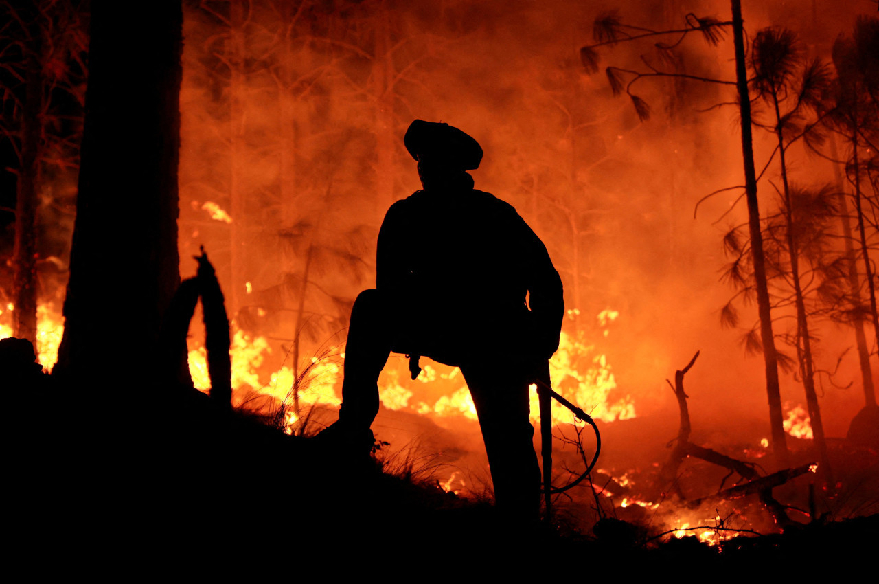 Incendios en Córdoba. Foto: Reuters.