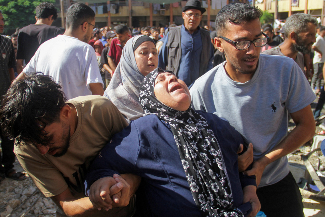 Dolor en Gaza por los constantes asesinatos. Foto: Reuters.