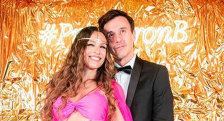 Pampita y Roberto García Moritán. Foto: Instagram.