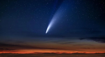 El "Cometa del Siglo" será visible desde Argentina. Foto: NA.