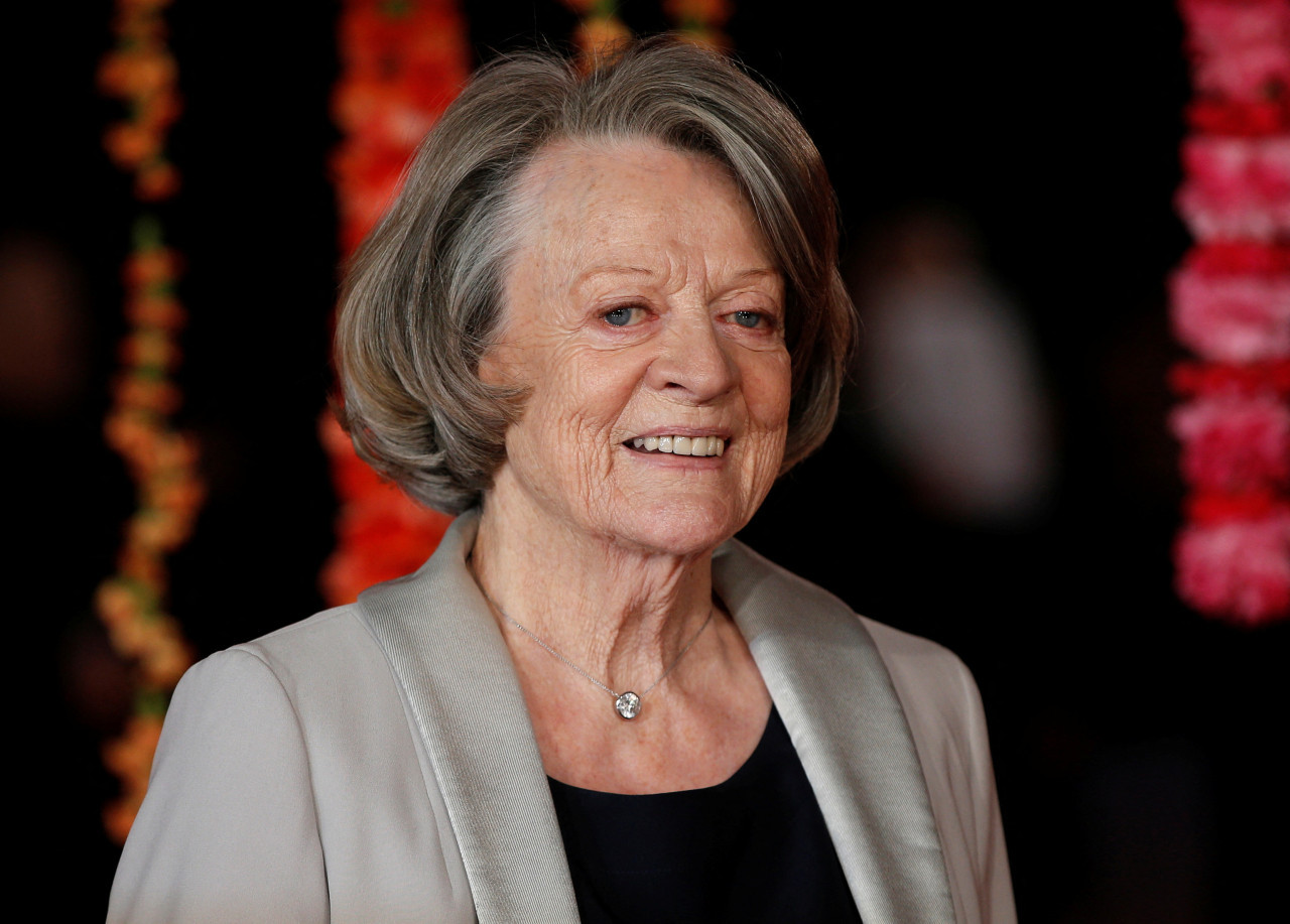 Maggie Smith, actriz de Harry Potter. Foto: Reuters.